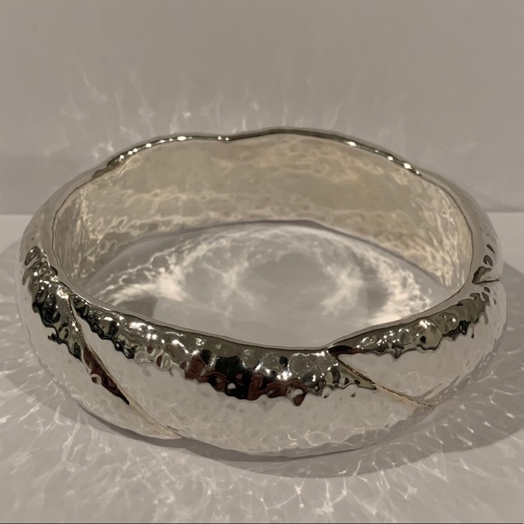 Silver Ippoilita bangle bracelet - Picture 5 of 10